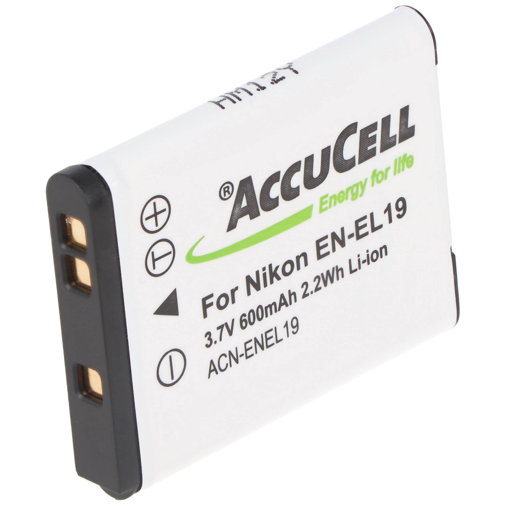 Akku passend für Nikon EN-EL19 Akkutyp COOLPIX S2500, S3100, S4100