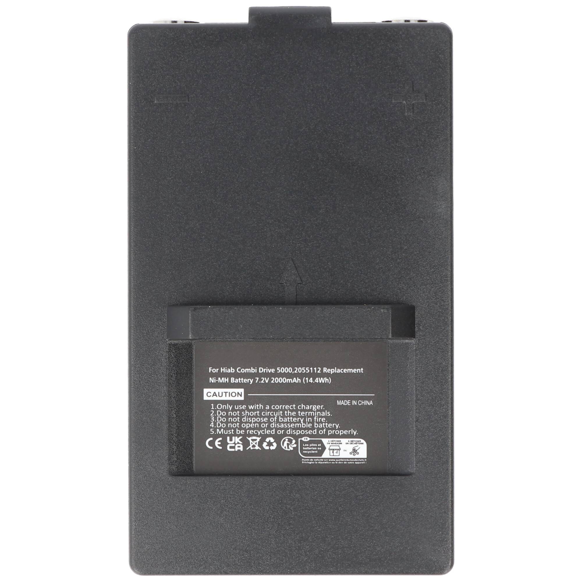 Akku passend für den Hiab 55112 Hi Drive Kranakku, 2055112 Hi Drive 4000, 2000mAh