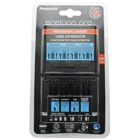 Panasonic eneloop Ladegerät BQ-CC65 inkl. LCD-Display, 4 eneloop Pro AA Mignon, AccuCell Box Blue Panasonic eneloop Ladegerät BQ-CC65 inkl. LCD-Display, 4 eneloop Pro AA Mignon, AccuCell Box Blue