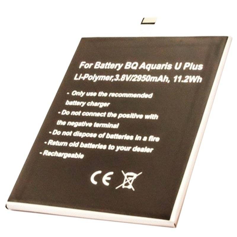 Akku passend für den BQ Aquaris U Akku 3080 Aquaris U Lite, Aquaris U Plus