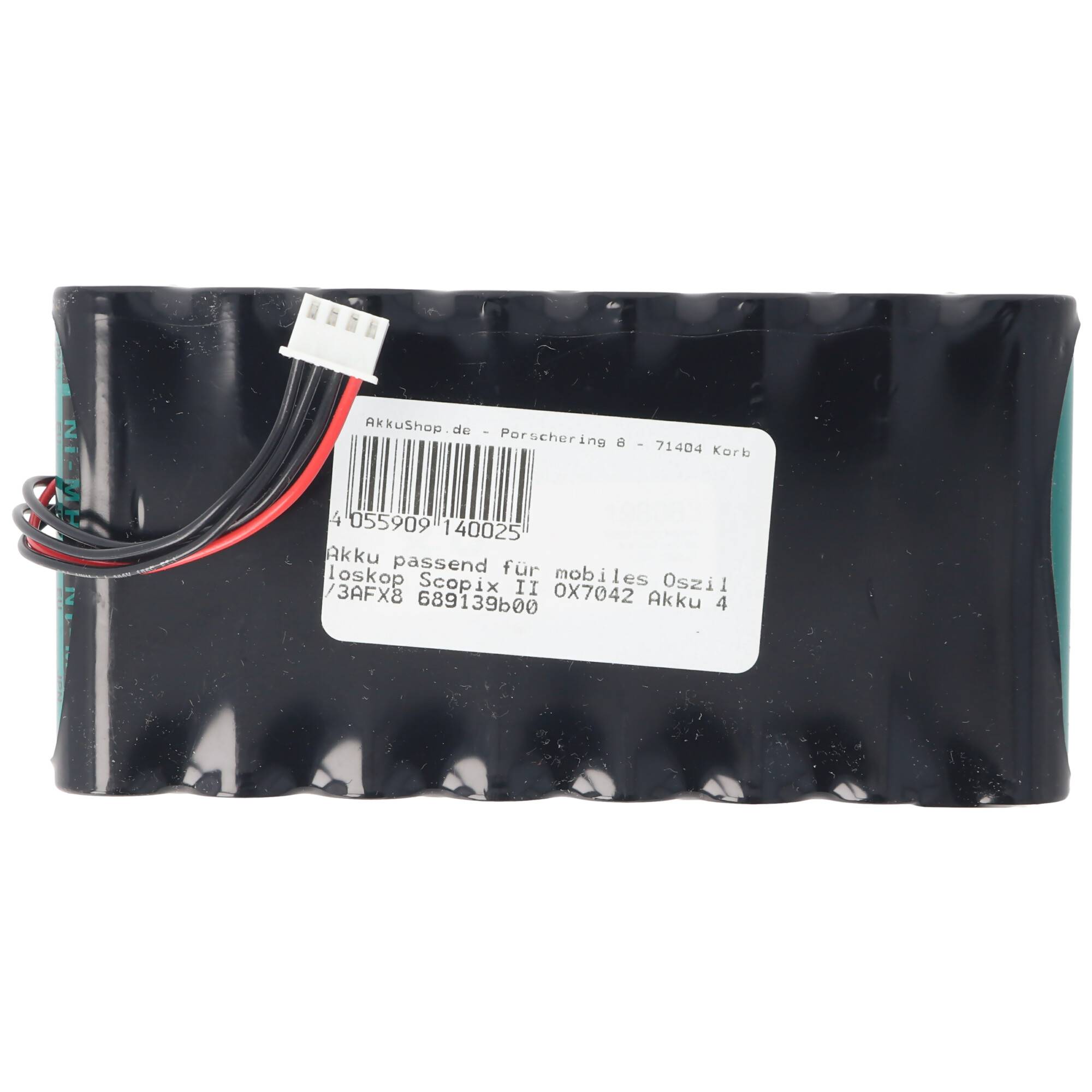 Akku passend für mobiles Oszilloskop Scopix II OX7042 Akku 4/3AFX8 689139b00
