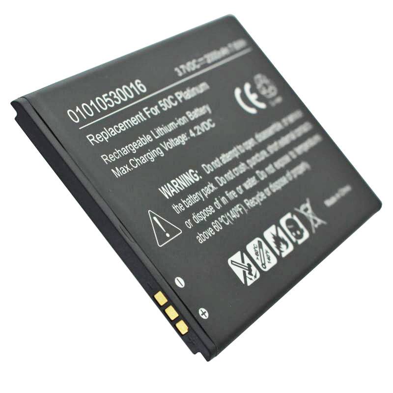 Akku nur passend für den Archos AC50CPL Akku Archos 50C Platinum, 76,4 x 60,0 x 4,1mm