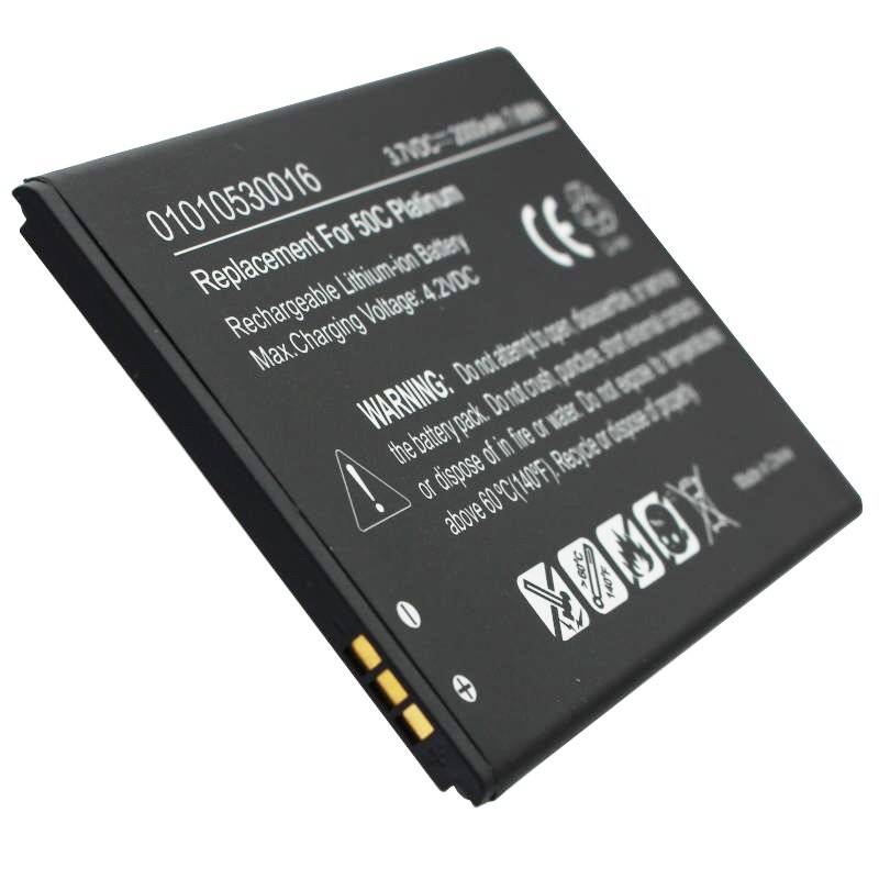 Akku nur passend für den Archos AC50CPL Akku Archos 50C Platinum, 76,4 x 60,0 x 4,1mm