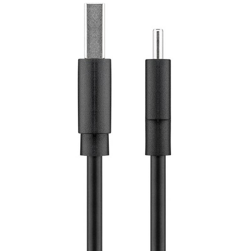 USB-C Lade- und Synchronisationskabel für alle Geräte mit USB-C Anschluss, 2 Meter Schwarz
