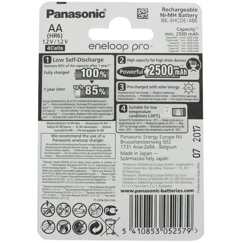 Akku passend für den Canon NB-3AH Akku mit min. 2500mAh Kapazität und AccuSafe