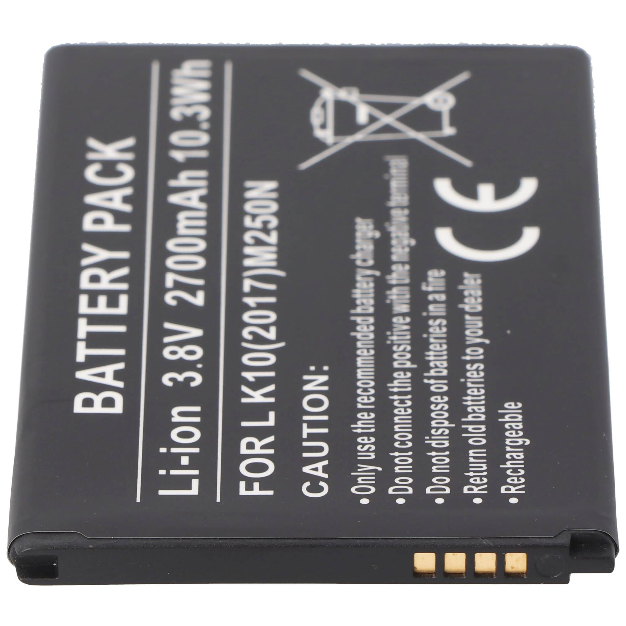 Akku passend für den LG BL-46G1F Akku EAC63360001, LG Grace, K10 (2017), K10 (2017) M250N, K121K, K121L, K121S, K20 Plus