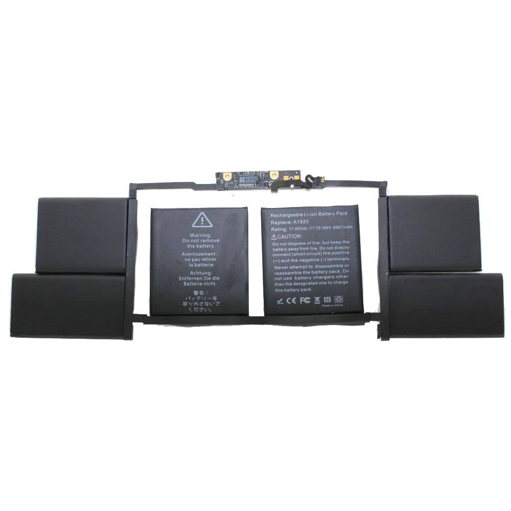 Akku passend für Apple Macbook Pro 15" Retina 2016 Akku A1820 und A1707