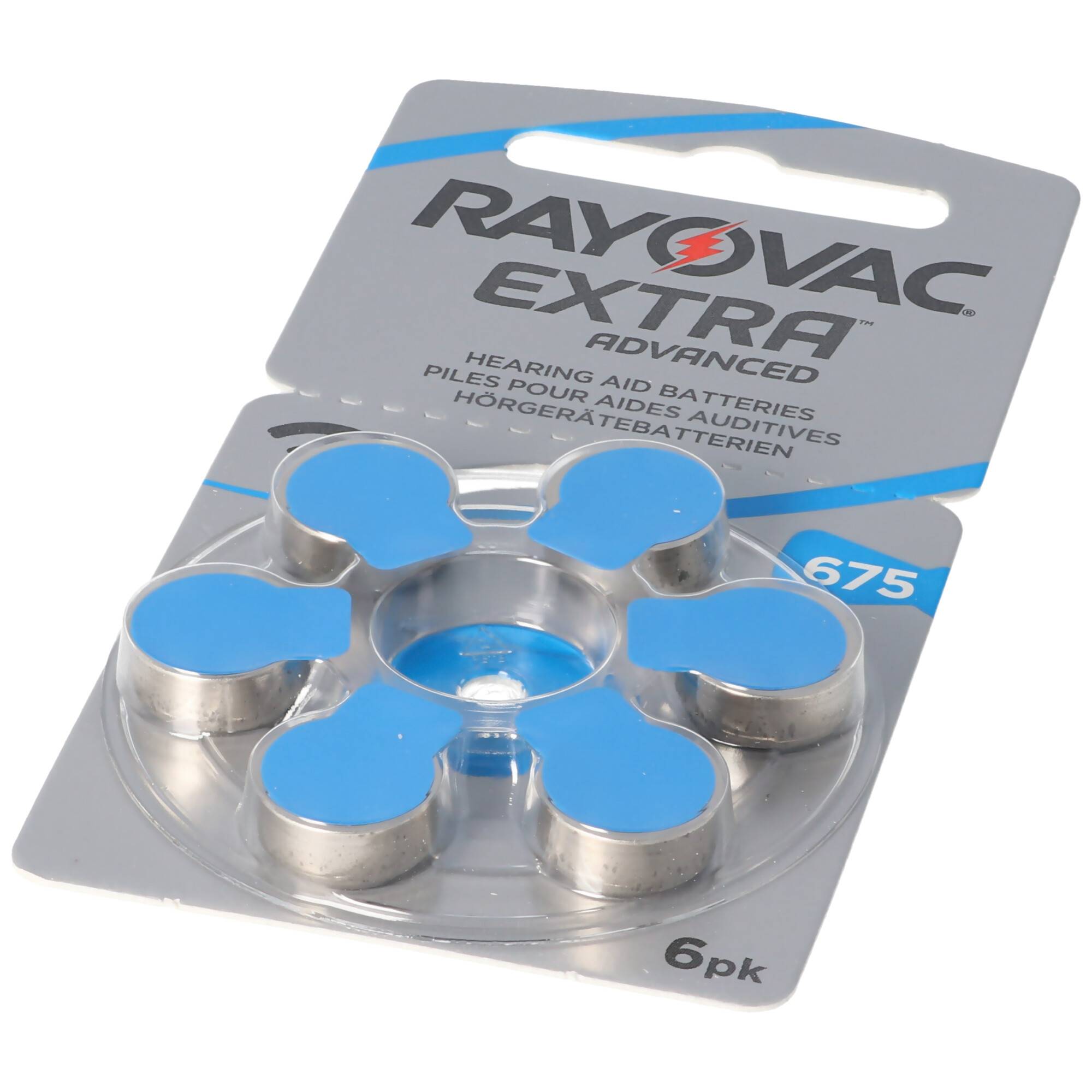Rayovac Extra Advanced Hörgerätebatterie HA675, PR44, 4600, Acoustic Special