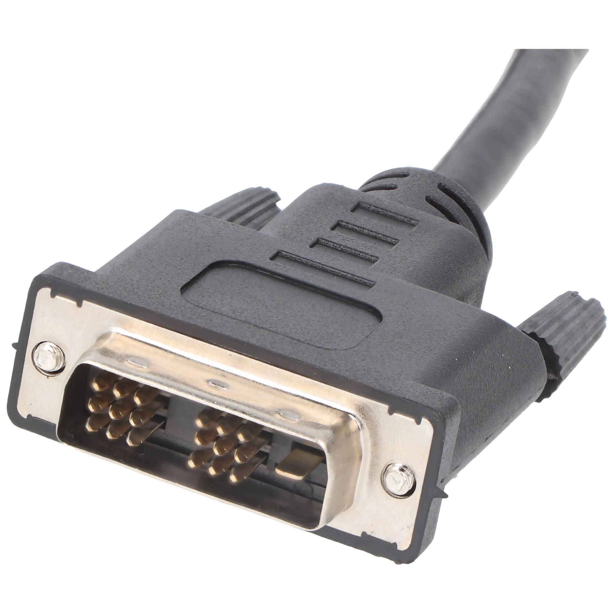 HDMI Kabel mit DVI-D Stecker Kabellänge 1 Meter