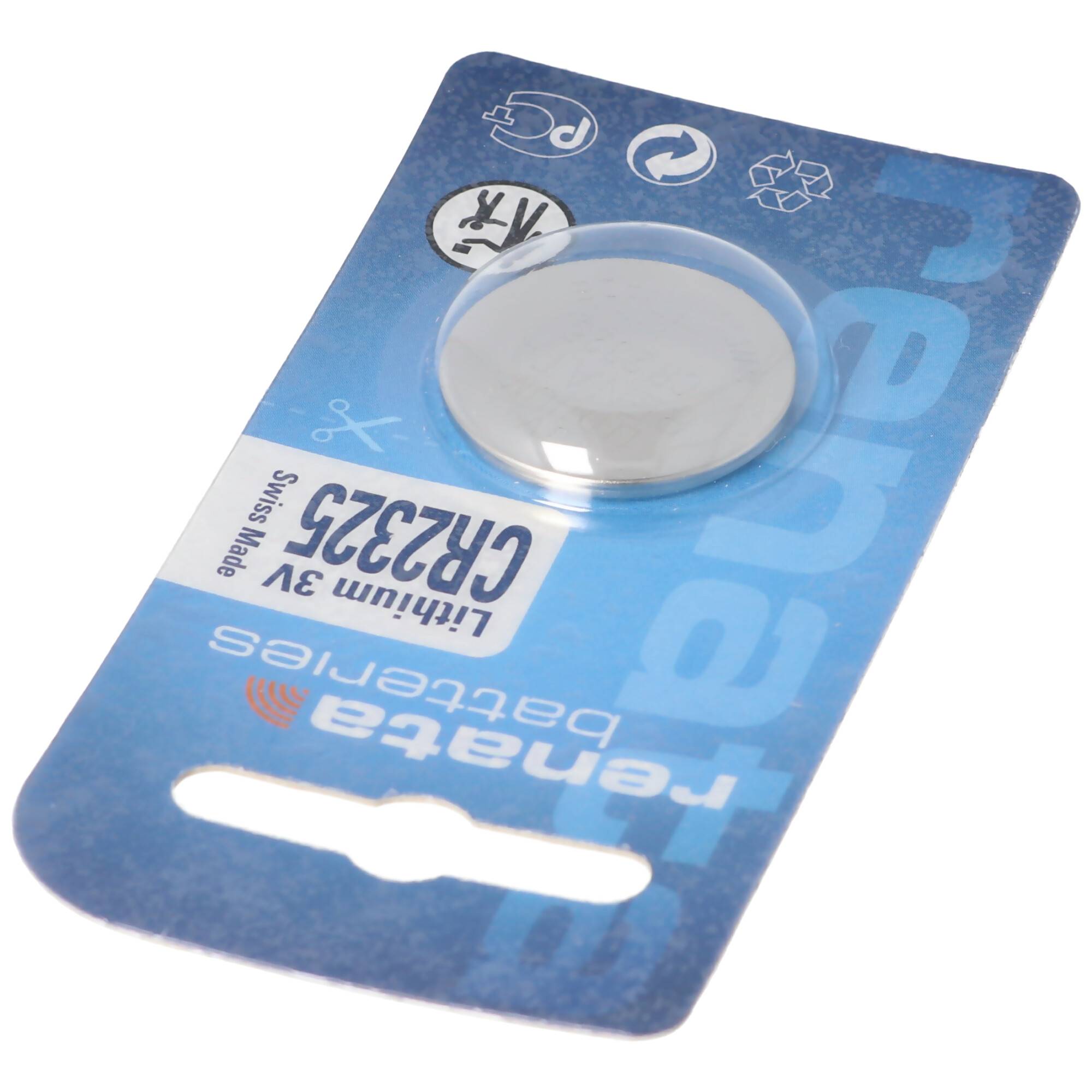 Renata CR2325 Lithium Batterie IEC CR2325, BR2325 max. 190mAh
