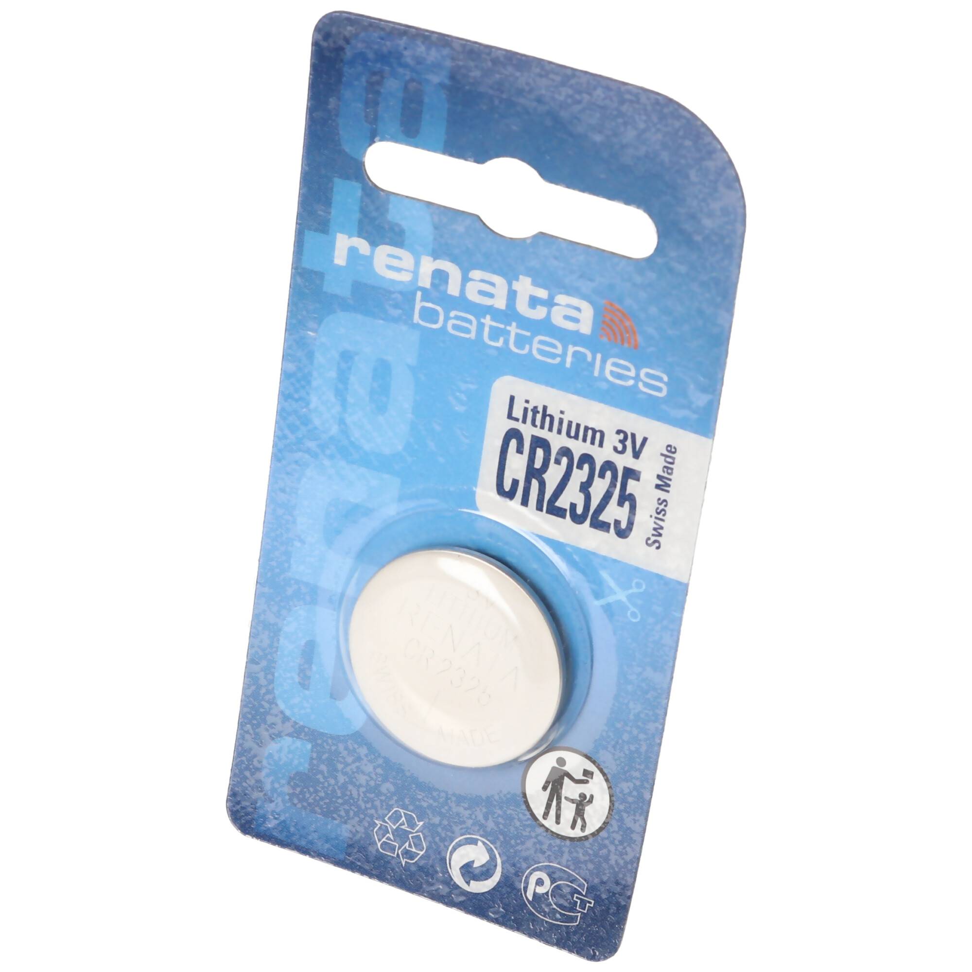 Renata CR2325 Lithium Batterie IEC CR2325, BR2325 max. 190mAh