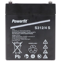 Exide Powerfit S312/4 S Blei Akku, Anschluss 4,8mm Exide Powerfit S312/4 S Blei Akku, Anschluss 4,8mm