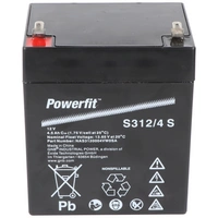 Exide Powerfit S312/4 S Blei Akku, Anschluss 4,8mm Exide Powerfit S312/4 S Blei Akku, Anschluss 4,8mm