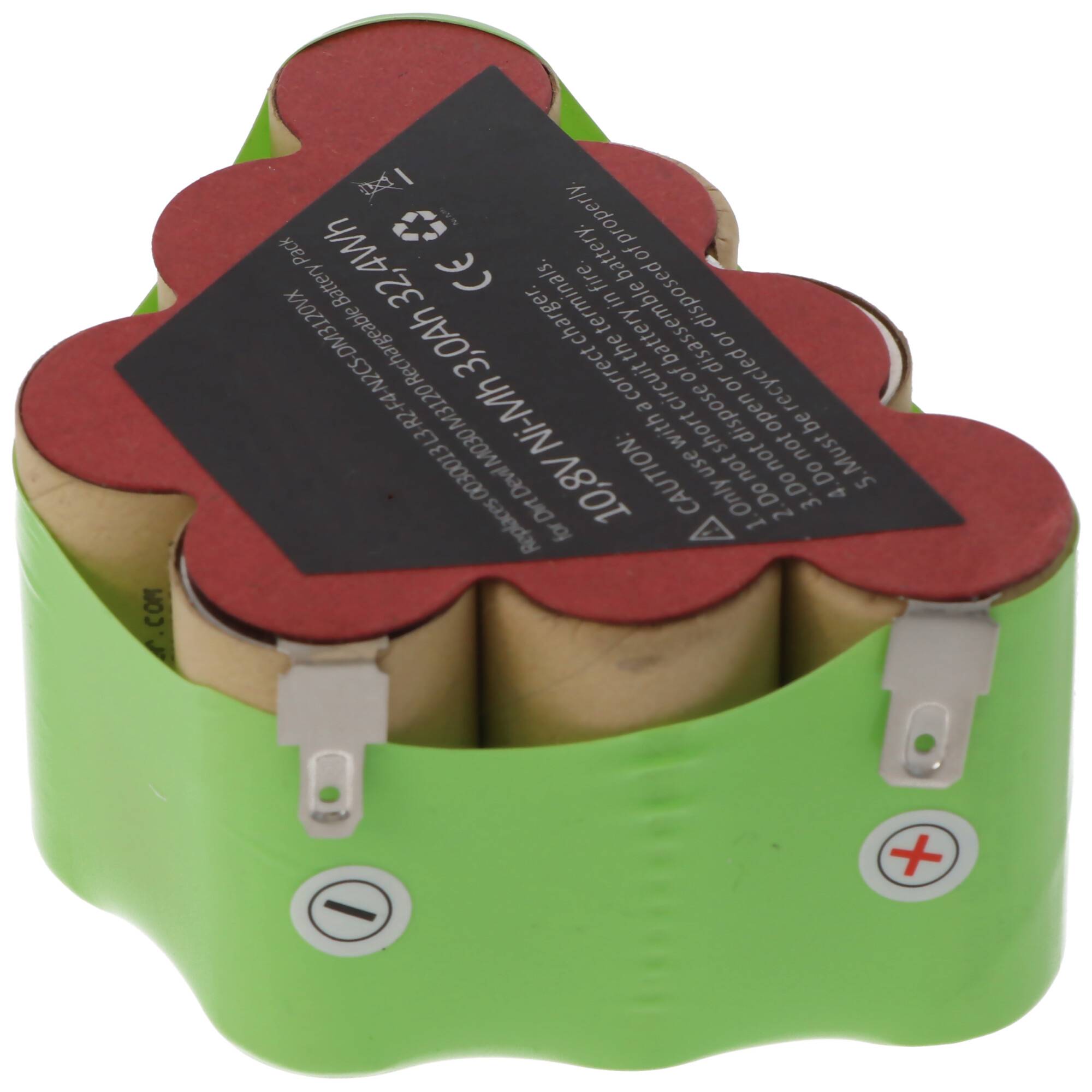 Akku passend für den Dirt Devil M3120, M030 Akku 0030013, L3-R2-F4-N2, 10,8 Volt 3000mAh