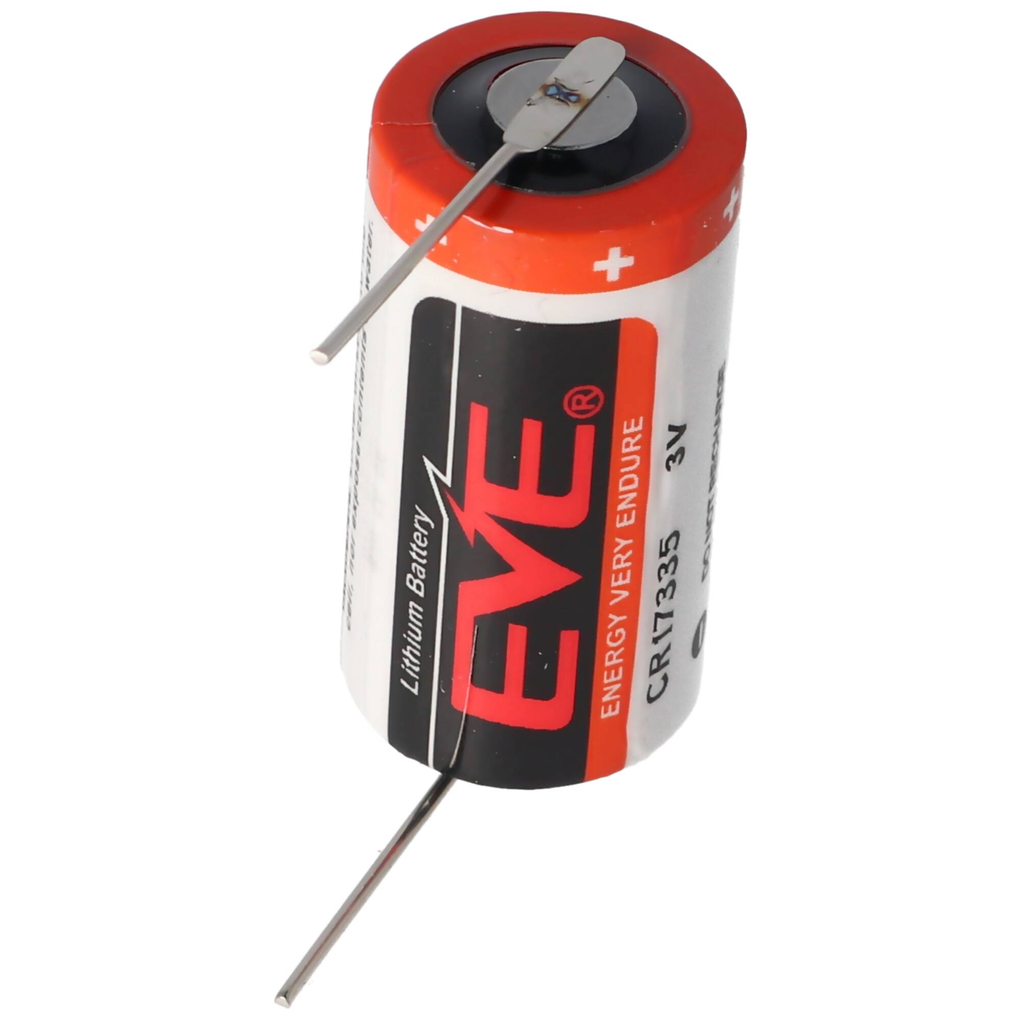EVE CR17335 3V Lithium Batterie mit Lötfahnen oder Lötpaddel auswählbar mit Lötpaddel