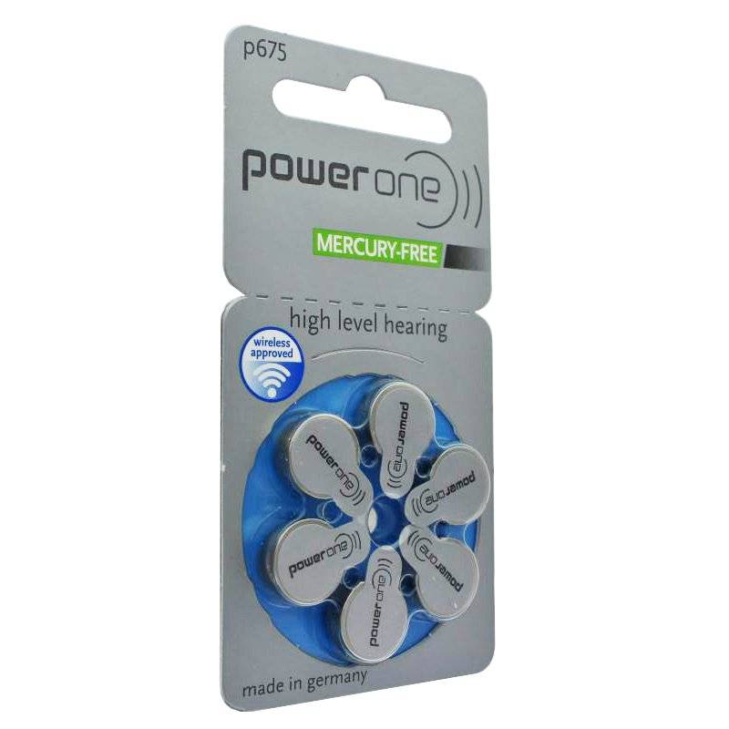 Rayovac Hörgerätebatterie H675MF Nr. 675 PR44 Extra Advanced, 630mAh 6 Stück im Blister