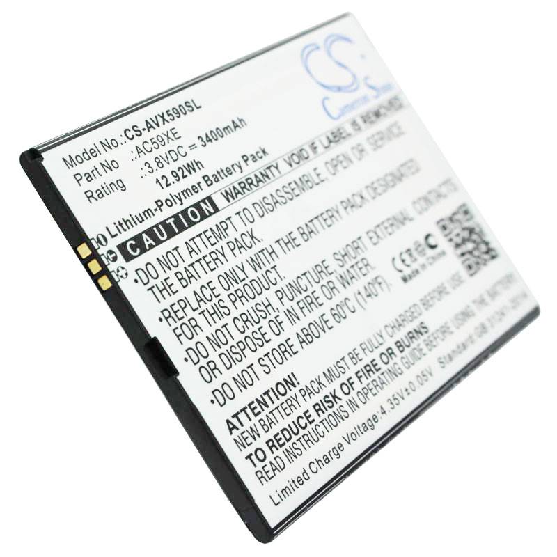 Akku passend für den Archos 59 Xenon Akku AC59XE 3400mAh