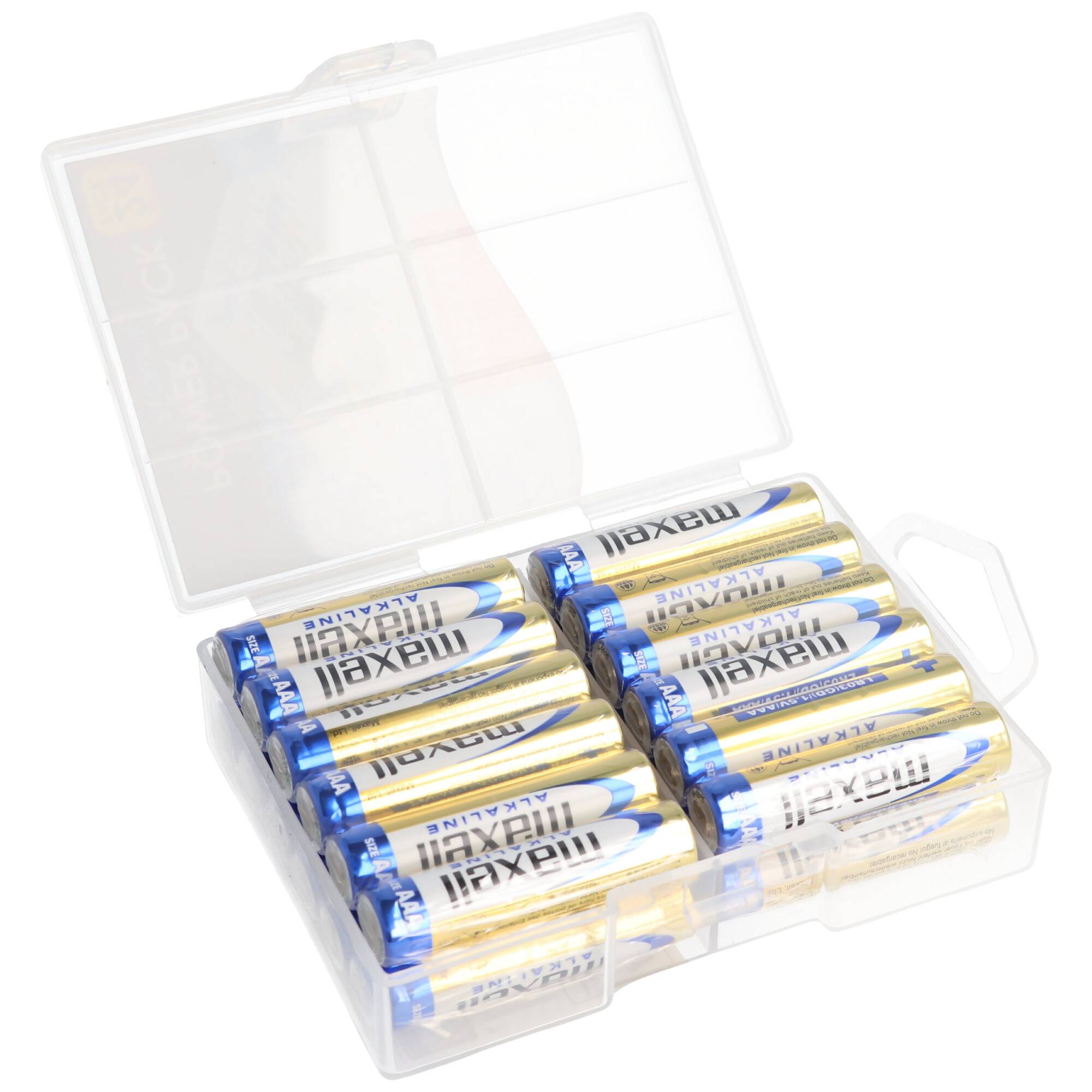 24er Marken Alkaline Batterie LR03 AAA im Sparpack Micro Batterien LR03 Batteriesparpack 1.5 Volt Batterie