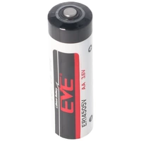 EVE ER14505 AA 3,6 Volt Lithium-Thionyl-Chlorid (LiSOCl2) max. 2700mAh, Einweg-Batterie nicht wiederaufladbar EVE ER14505 AA 3,6 Volt Lithium-Thionyl-Chlorid (LiSOCl2) max. 2700mAh, Einweg-Batterie nicht wiederaufladbar