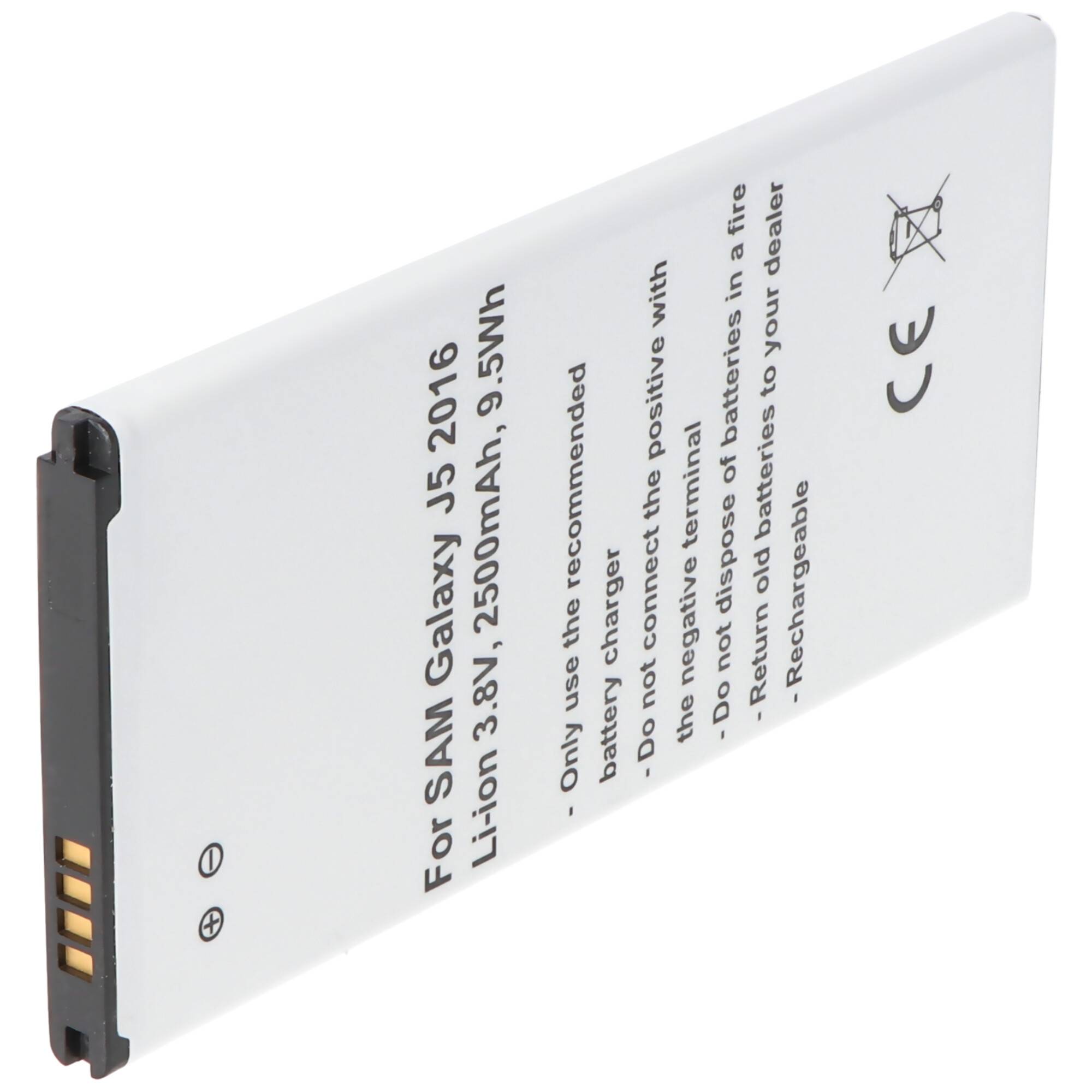 Akku passend für den Samsung Galaxy J5 2016 Akku EB-BJ510CBC, EB-BJ510CBE, GH43-04601A