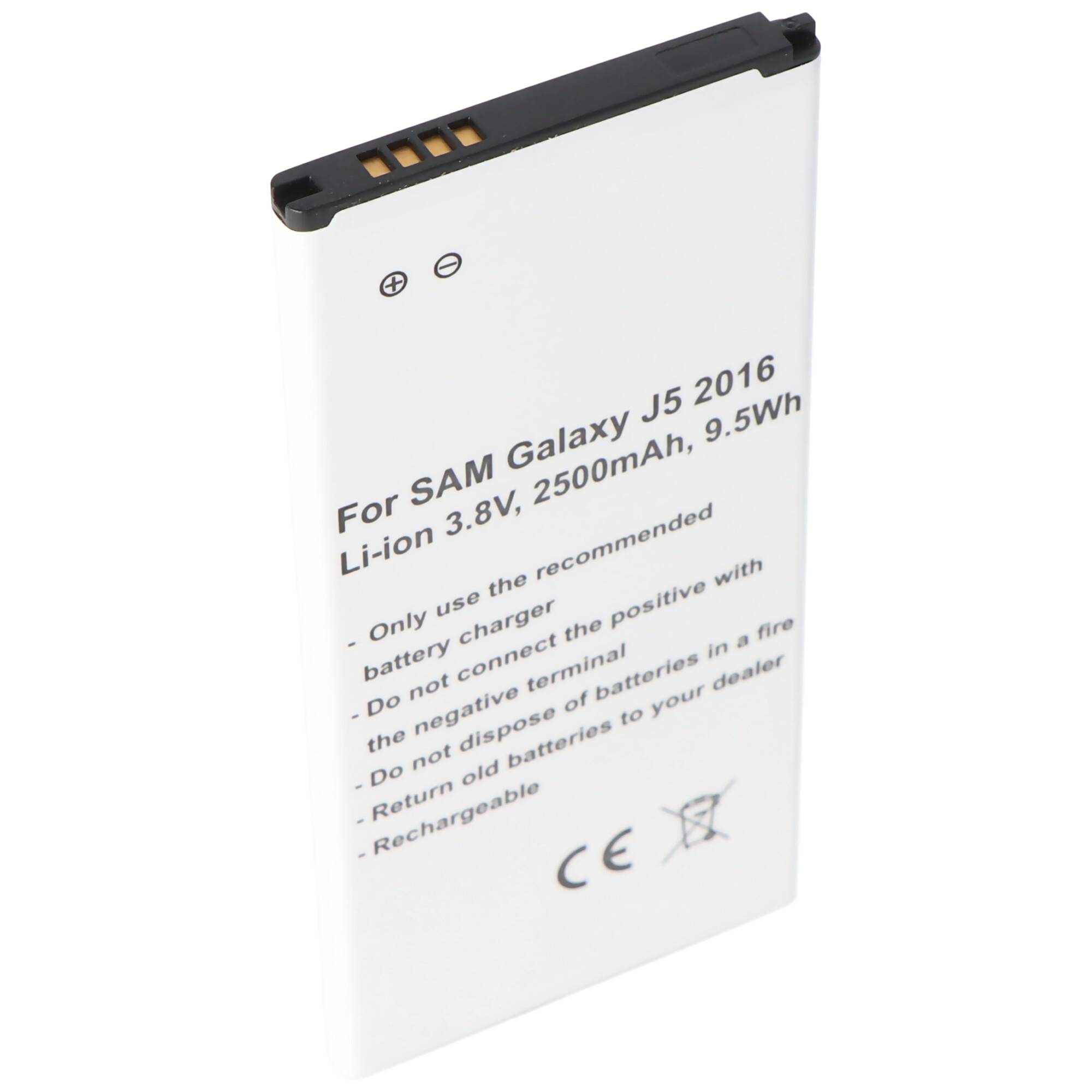 Akku passend für den Samsung Galaxy J5 2016 Akku EB-BJ510CBC, EB-BJ510CBE, GH43-04601A