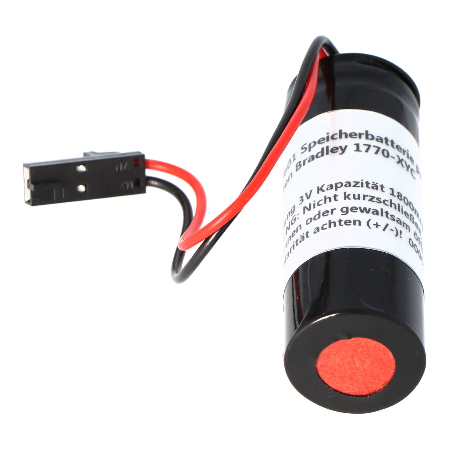 Allen Bradley Speicherbatterie 1770XYC, 1785-L20BK, 1785-L40BK, 1785-L60B 3 Volt 1800mAh 17x45,5mm