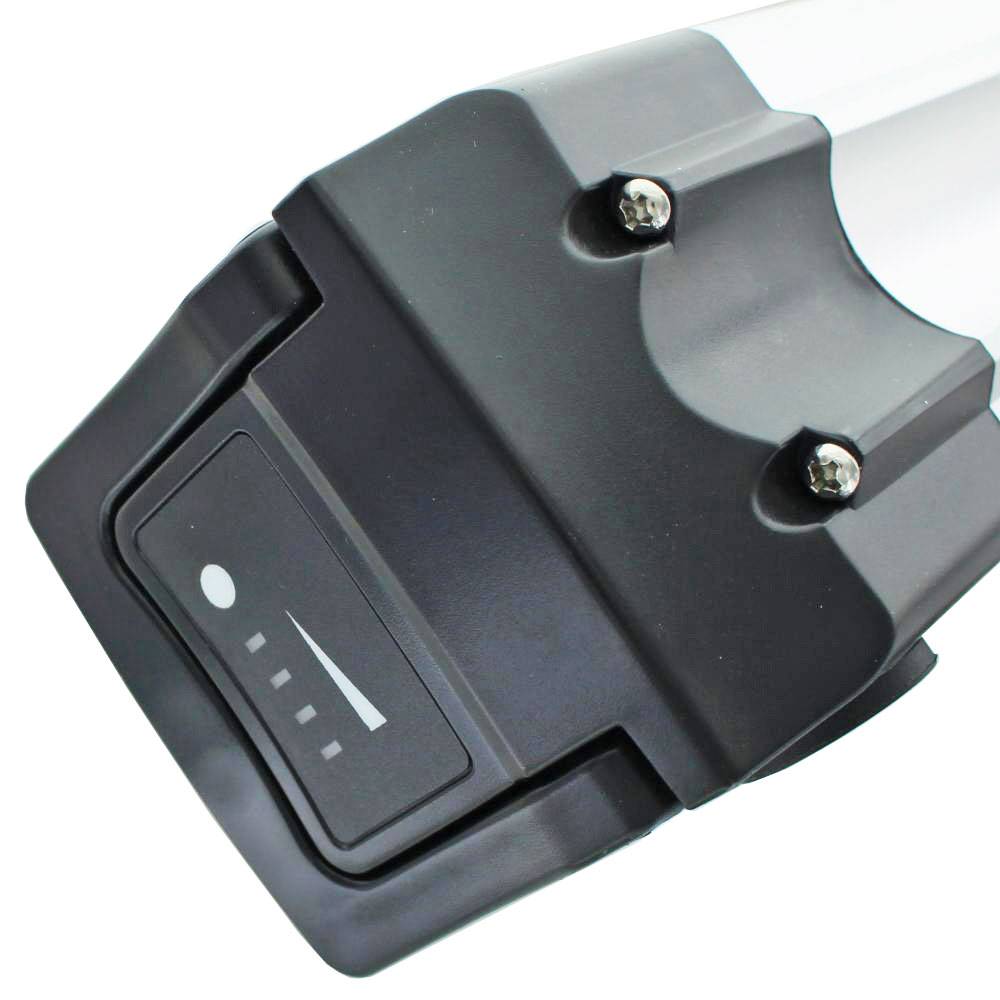 Akku passend für den Prophete E-Bike Akku silber 24 Volt 10,4 Ah inklusive Ladegerät, Abmessungen ca. 380 x 94 x 88 mm