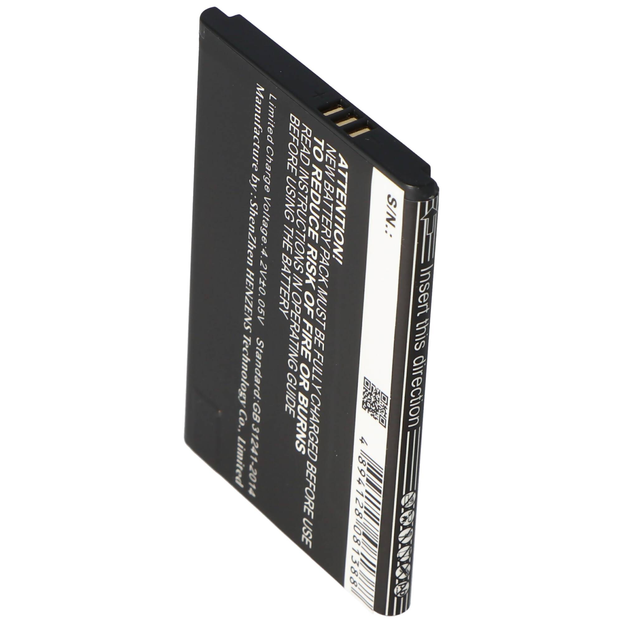 Akku passend für den Panasonic KX-PRX110 Akku KX-PRX150, KX-PRA10, KX-PRA10EX, KX-PRX110, KX-PRX120, KX-PRX150