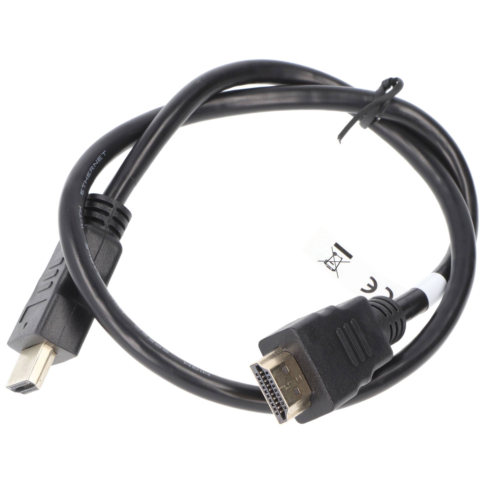 Ultra HD HDMI Kabel , auch für 3D bis 1080p, vergoldete Kontakte mit Ethernet, verschiedene Längen wählbar