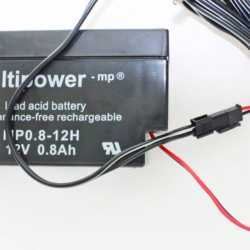 Automatik- Ladegerät passend für 2-24 Volt Bleiakkus mit Molex-Stecker-Anschluss mit Überladeschutz und Erhaltungsladung