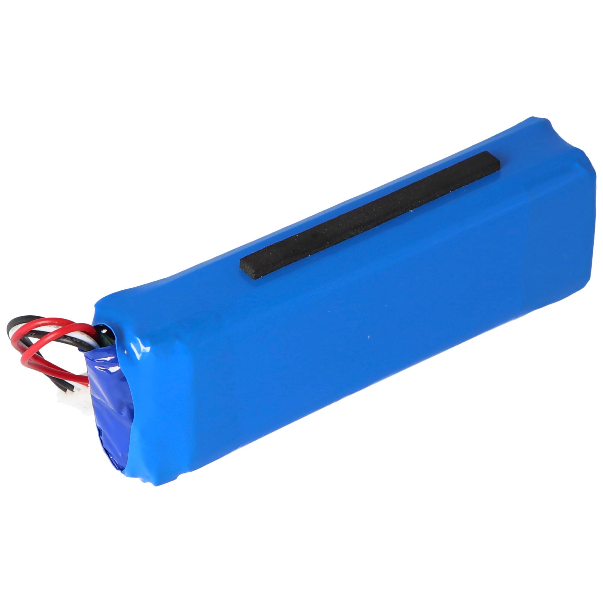 Akku passend für JBL Charge 2 Plus, MLP912995-2P 3,7 Volt 6000mAh Li-Polymer Akku, Stecker ca. 10 x 11 x 4mm