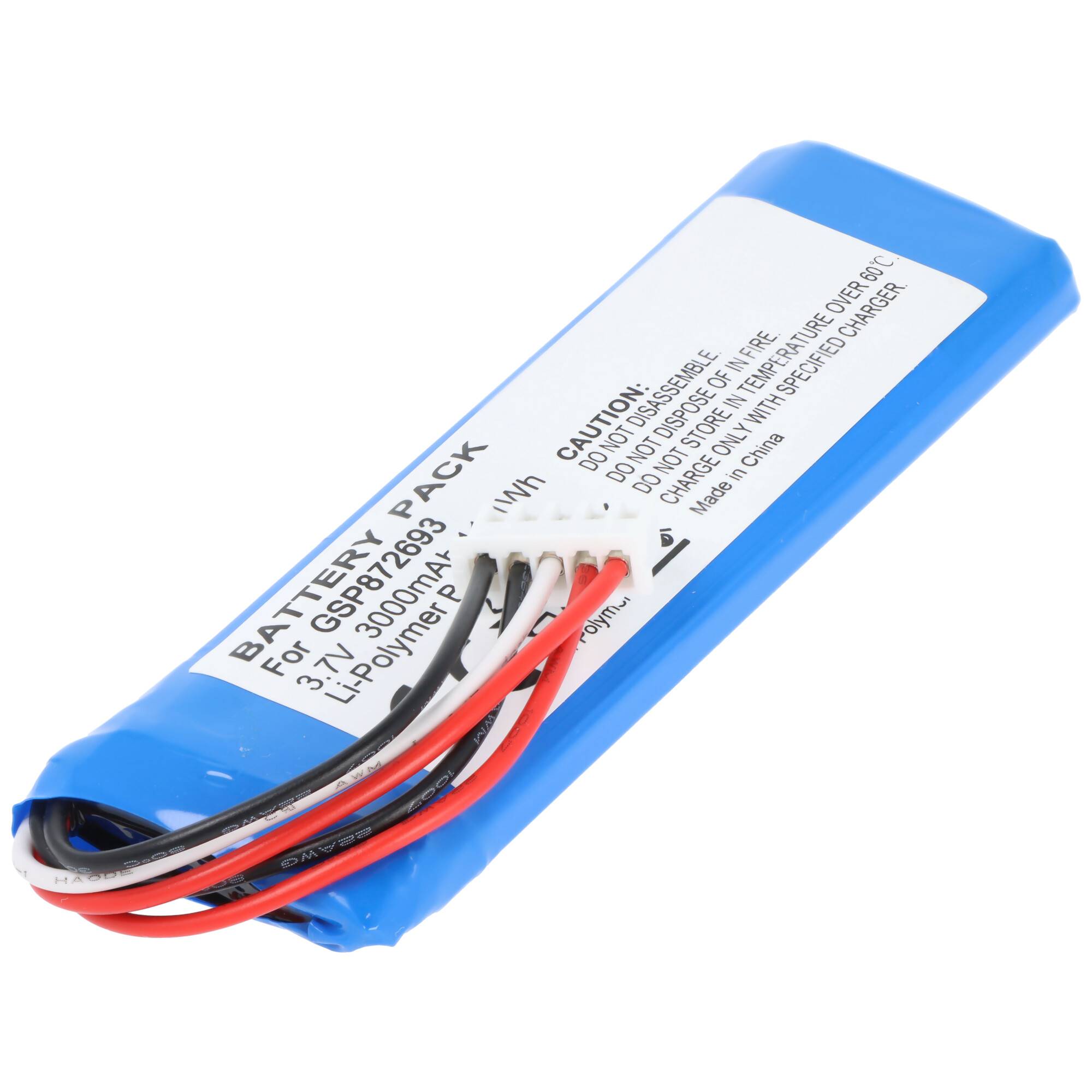 Akku passend für JBL Flip 3 Akku GSP872693 3,7 Volt 3000mAh Li-Polymer Akku