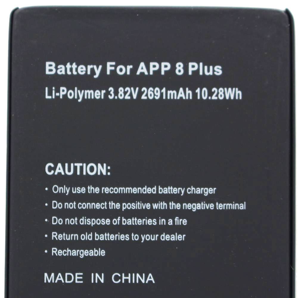 Akku passend für Apple iPhone 8 Plus, iPhone 8+, 616-00367 Akku, 3,8 Volt 2690mAh