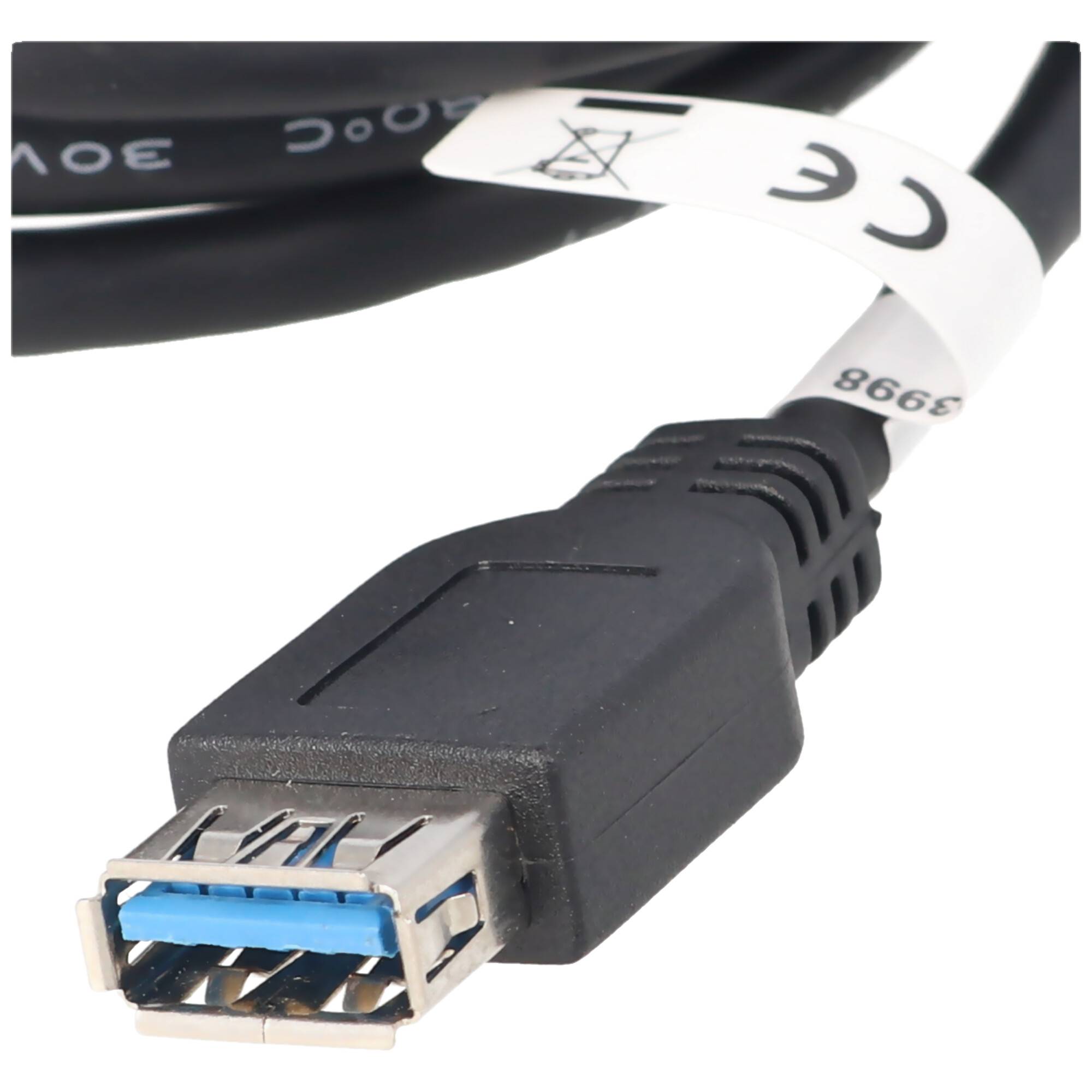 USB 3.0 SuperSpeed Verlängerungskabel 1,8 m, USB 3.0 Stecker (Typ A) > USB 3.0-Buchse (Typ A)
