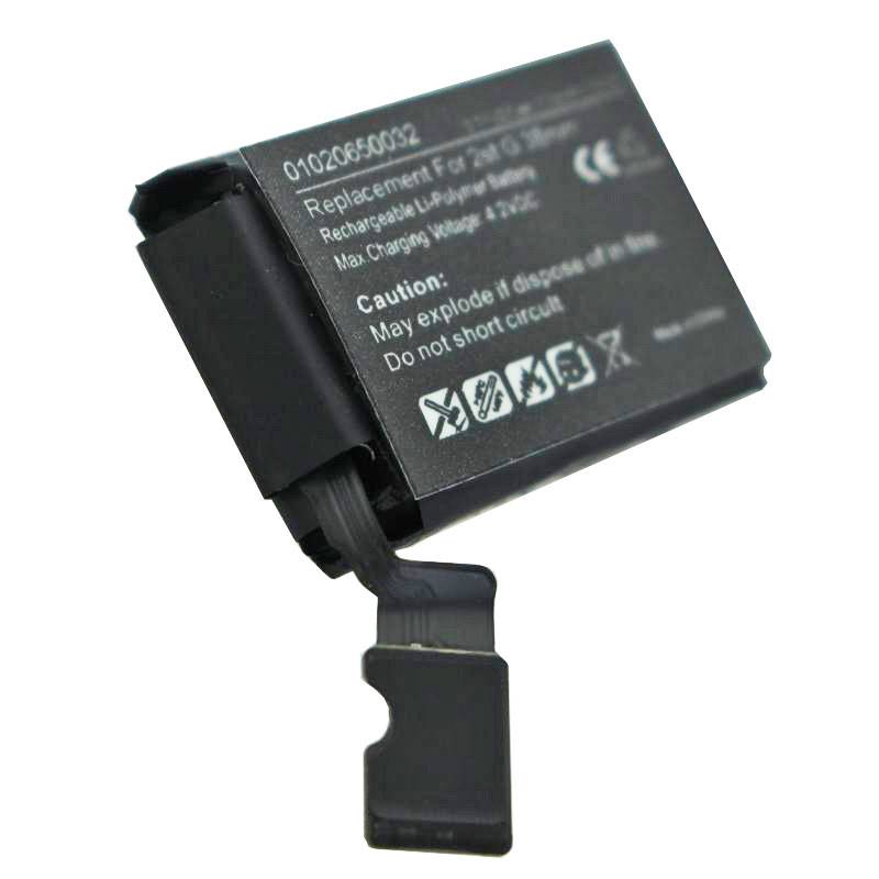 Akku passend für die Apple iWatch 2 38mm Li-Polymer Akku A1760, 3,77V, 273mAh, 1,0Wh, built-in, w/o tools