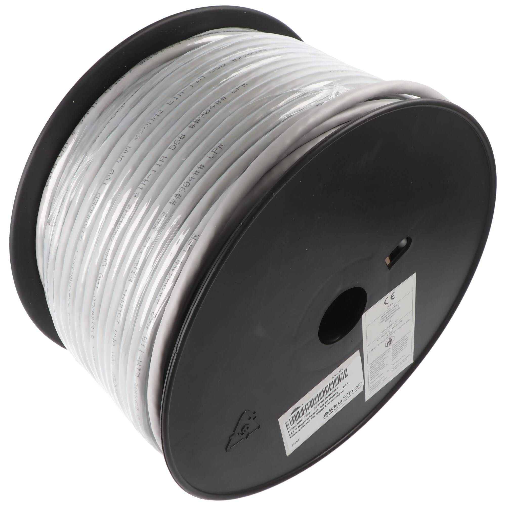 CAT 6 Netzwerkkabel, S/FTP (PiMF) - CCA Kupfergemisch für SOHO Anwendungen
