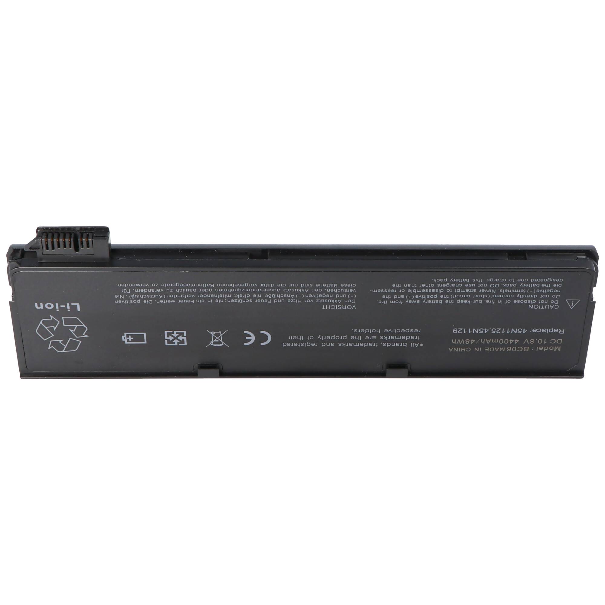 Akku passend für Lenovo L450, T450, T450s, T550, ThinkPad T440 Series, ThinkPad T440S Series, ThinkPad X240 Series, Thin
