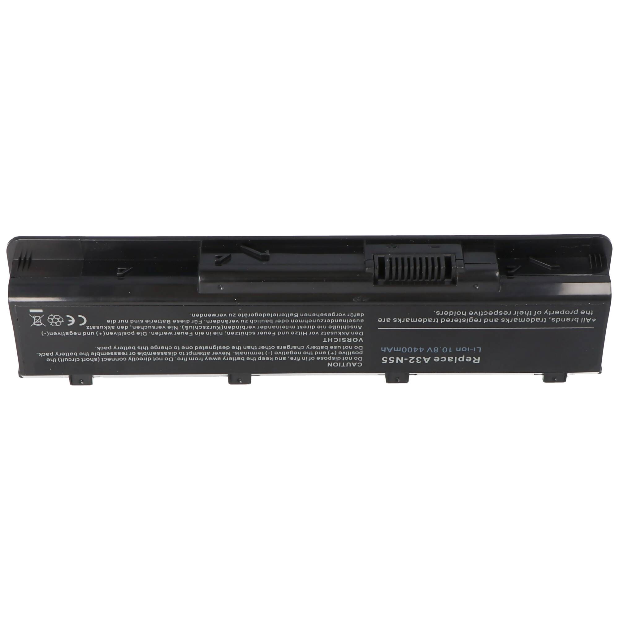 Asus N45, N55, N75 Akku A32-N55 Ersatzakku 10,8V bis 11,1V mit 4400mAh