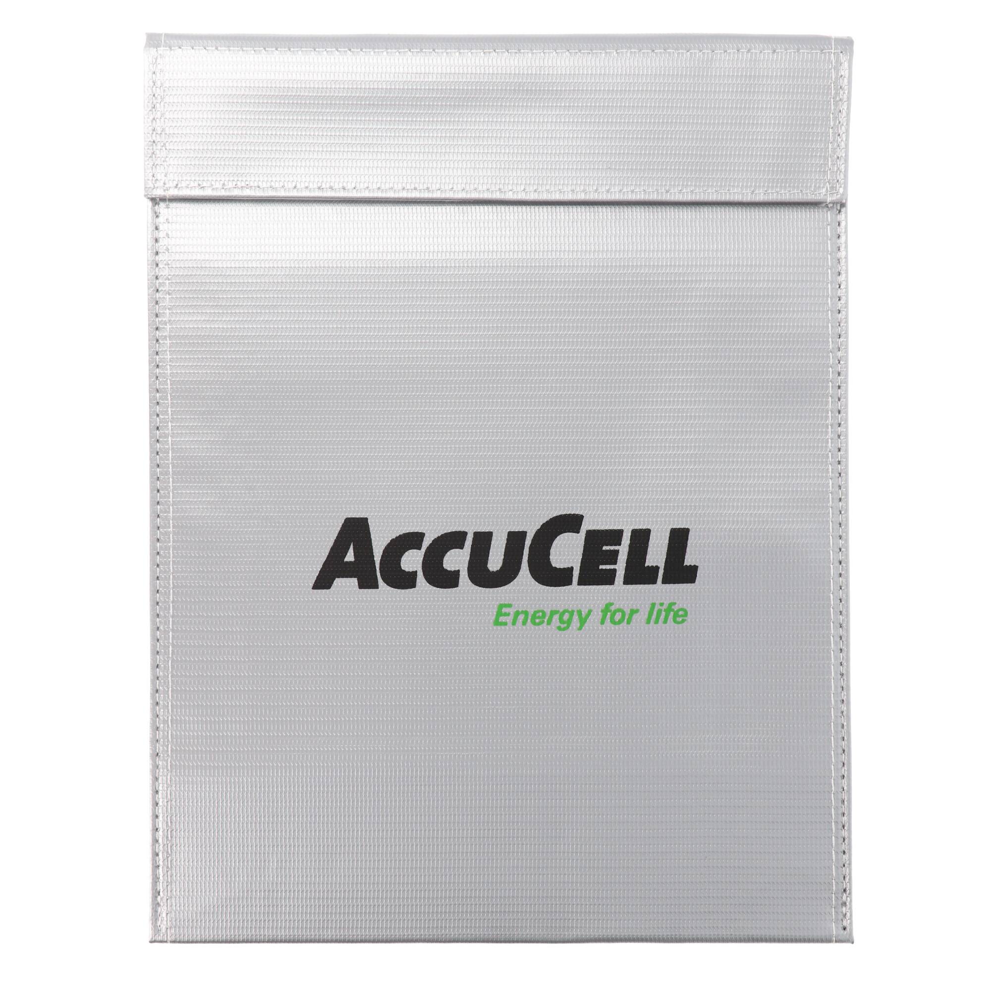 LIPO-SAFE Lipo Schutzbeutel groß, Lipos sicher aufbewahren! 30x23cm Silber 150Gramm, Lipo Guard