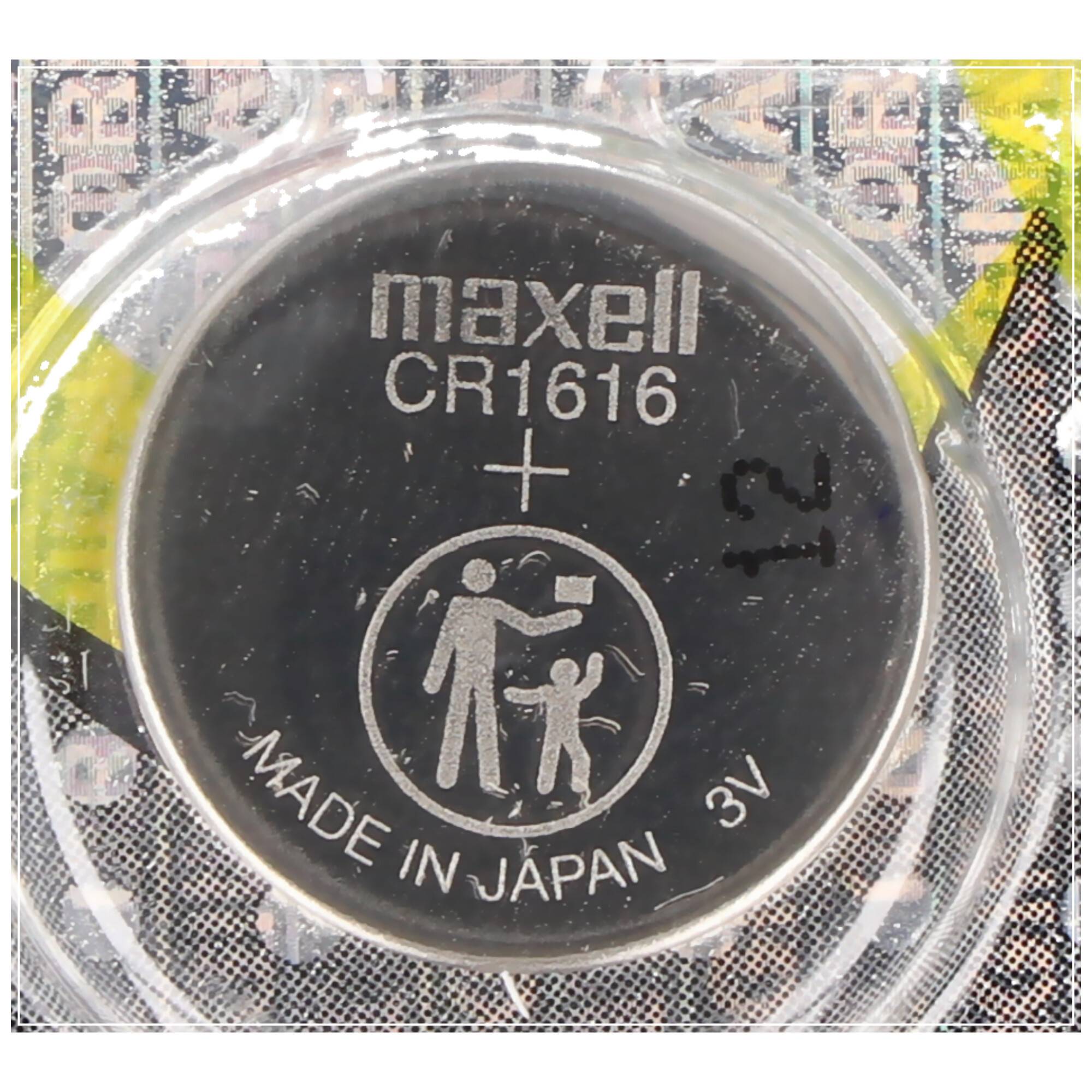 5 Stück CR1616 Lithium Batterie IEC CR1616 mit 3 Volt und 50mAh