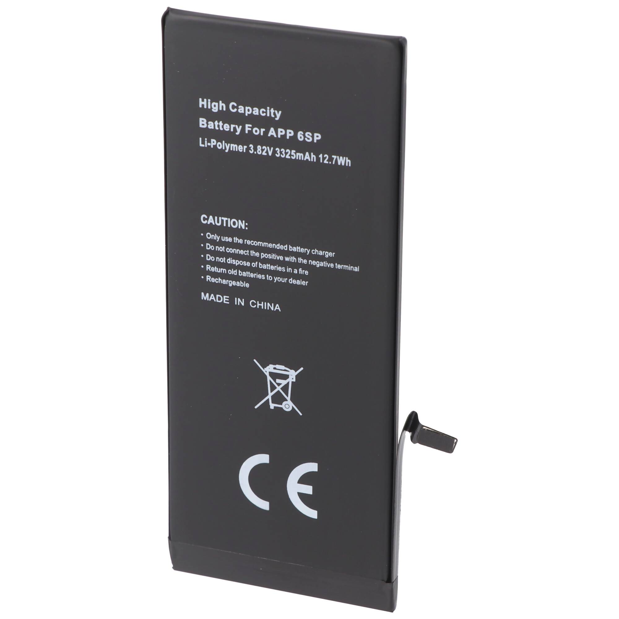 3325mAh High Power Akku 12,7Wh passend für den Apple iPhone 6S plus Akku 616-00045