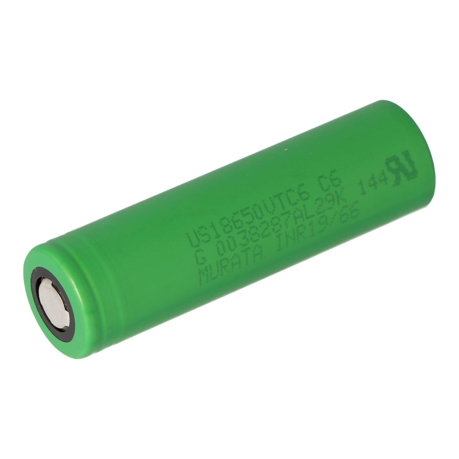 Sony Konion US18650VTC6 Akku 65,2x18,35mm für E-Zigarette und E-Shisha 3,6 Volt min. 3000mAh typ. 3120mAh maximal 30A St