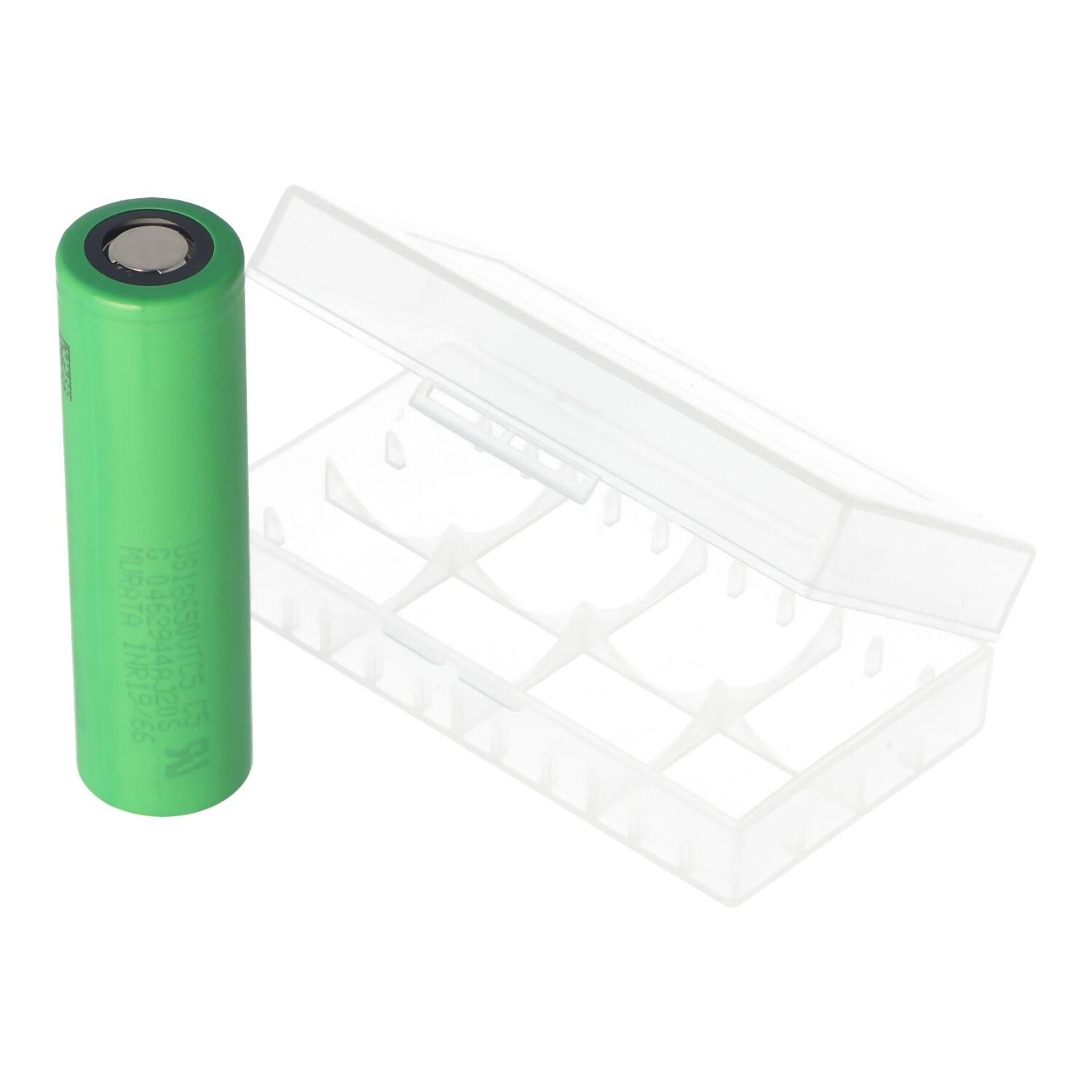 Sony Konion US18650VTC5 - 2600mAh, 3,6V - 3,7V, 65x18,2mm, min. 2500mAh typ. 2600mAh maximal 30A Stromabgabe (Flat Top)