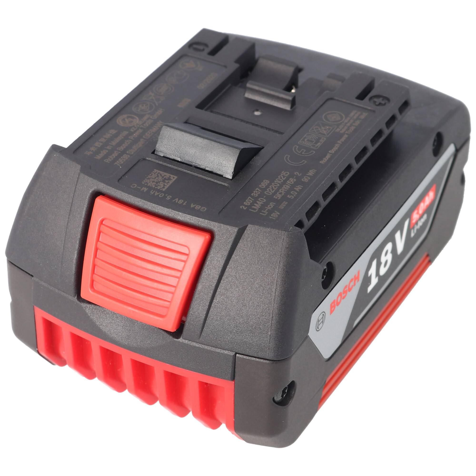 Original Bosch GSR 18 V-LI Akku 2607336815, 2607337263, 1600A004ZN mit 18 Volt und 5000mAh oder 6000mAh, auswählbar 5000