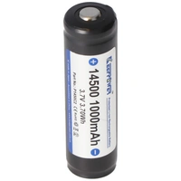 Keeppower 14500 1000mAh, 3,7V Li-Ion-Akku Abmessungen 52x14,3mm geschützt, mit UL Zulassung Keeppower 14500 1000mAh, 3,7V Li-Ion-Akku Abmessungen 52x14,3mm geschützt, mit UL Zulassung