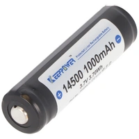 Keeppower 14500 1000mAh, 3,7V Li-Ion-Akku Abmessungen 52x14,3mm geschützt, mit UL Zulassung Keeppower 14500 1000mAh, 3,7V Li-Ion-Akku Abmessungen 52x14,3mm geschützt, mit UL Zulassung