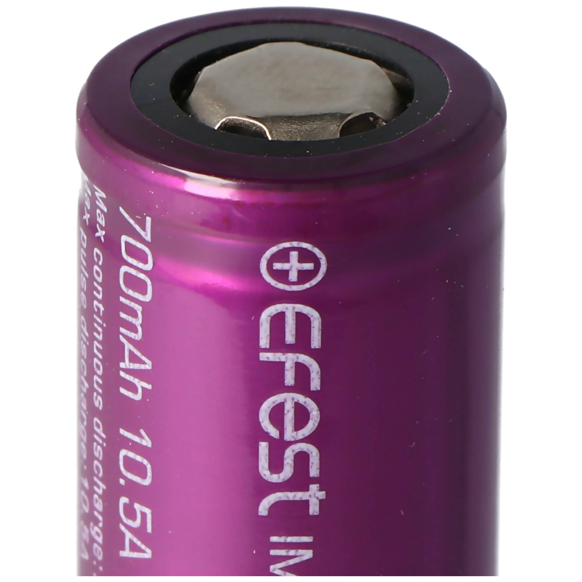 Efest Purple IMR18350 - 700mAh 3,7V Li-Ion-Akku (Pluspol flach)