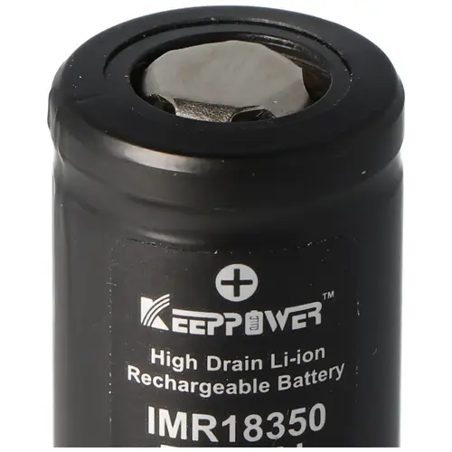 Keeppower IMR18350 - 750mAh, 3,7V (8A) Li-Ion-Akku Keeppower IMR18350 - 750mAh, 3,7V (8A) Li-Ion-Akku