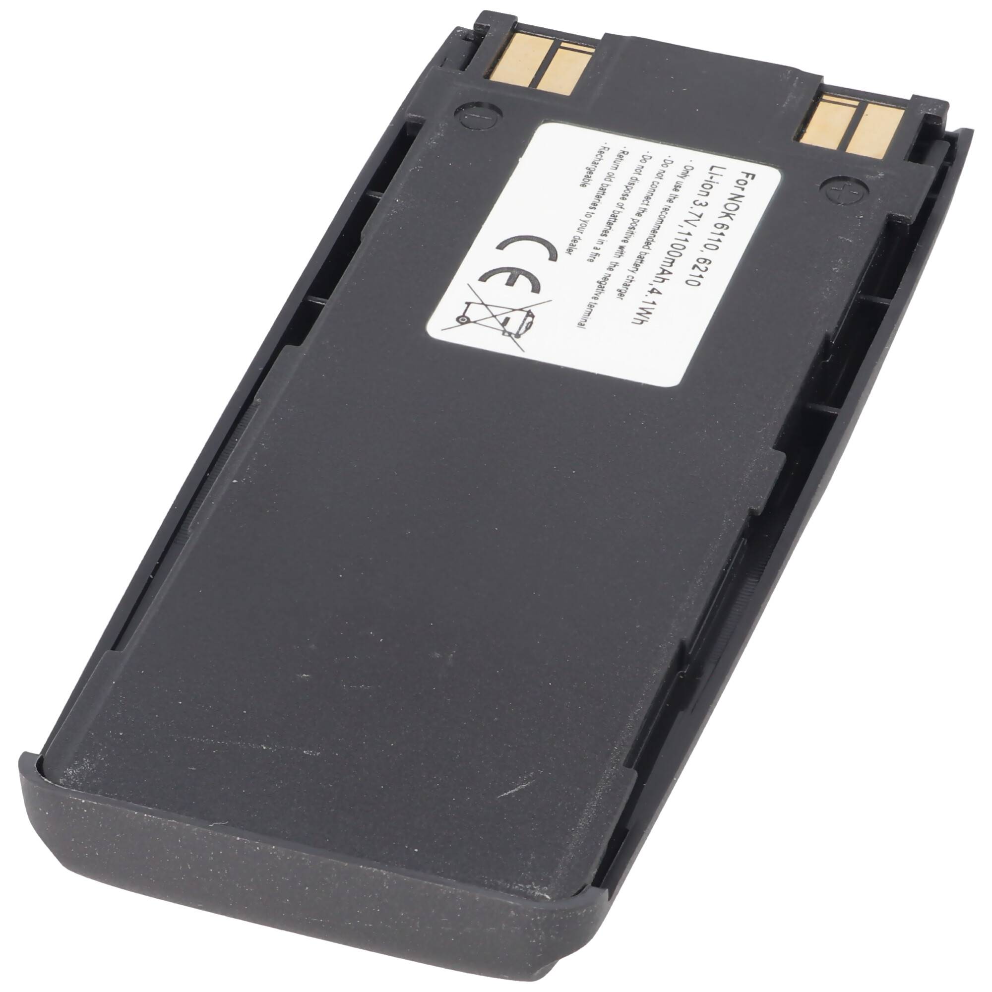 Akku passend für Nokia 6110, 6210, BPS-2, BLS-2N Li-Ion-Akku 3,7 Volt 1100mAh 4,1Wh