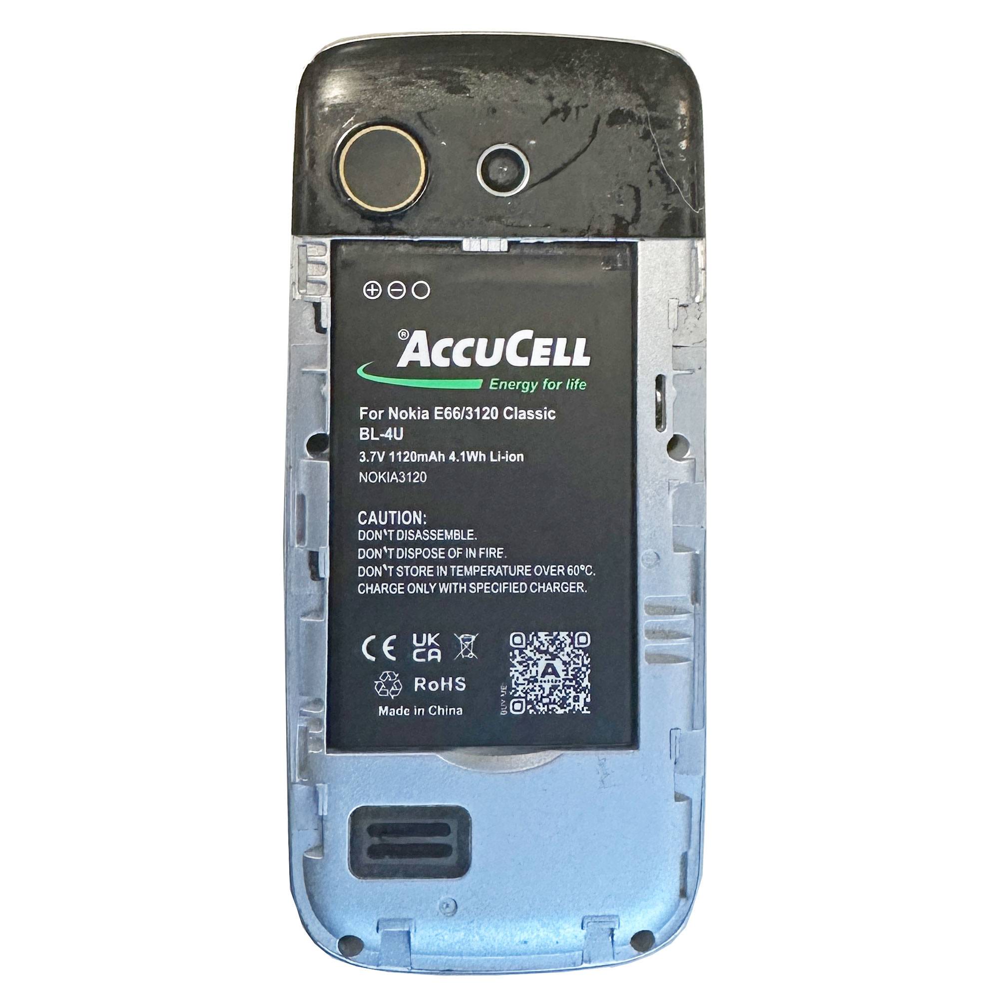 Akku passend für Nokia 8800 Arte, Li-Ion, 3,7V, 780mAh, 2,9Wh